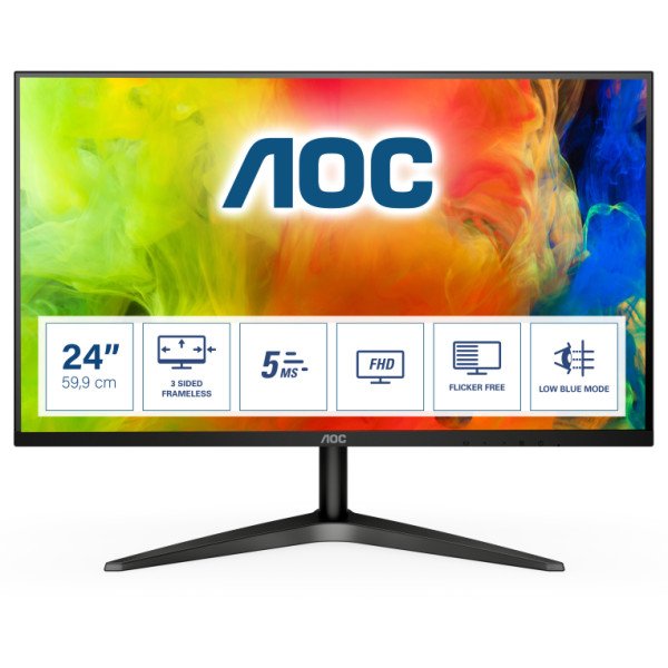 MONITOR AOC 24B1H 23.6" FHD 16:9 5MS VGA DHMI