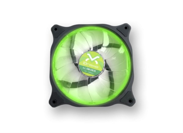 VENTILADOR DROXIO 12x12cm 15 LEDS VERDES