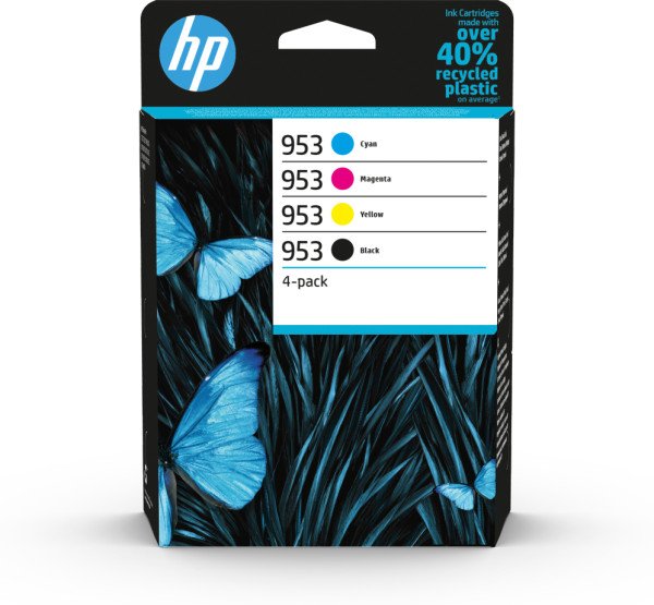 TINTA HP 953 PACK AHORRO NEGRO CIAN MAGENTA AMARILLO