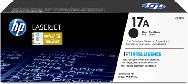 TONER HP 17A NEGRO