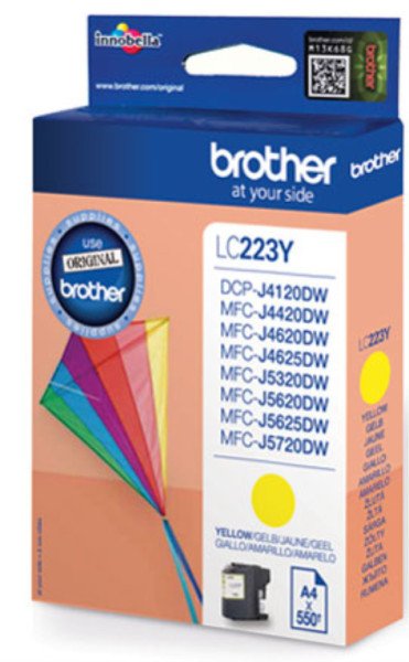 TINTA BROTHER LC223YBP AMARILLO