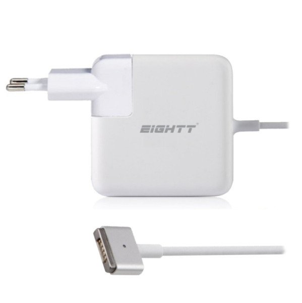 CARGADOR PORTATIL EIGHTT ESPECIFICO COMPATIBLE APPLE 20V-4,25A 85W MAGSAFE2