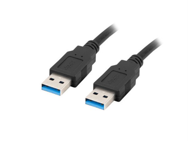 CABLE USB 3.0 LANBERG MACHO/MACHO 1.0M NEGRO
