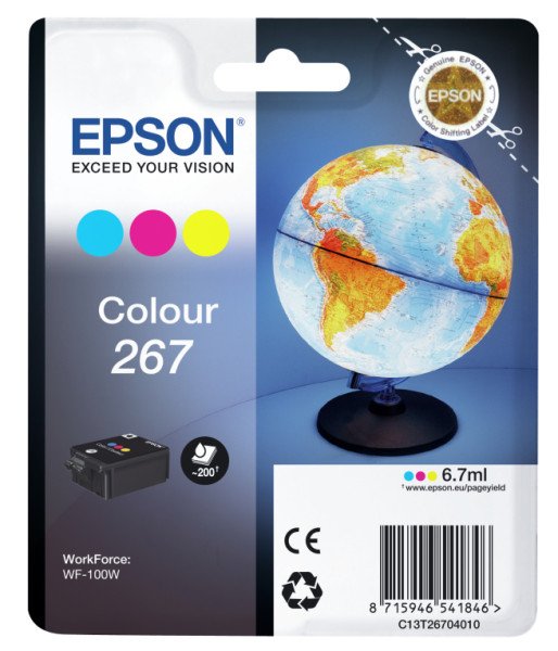 TINTA EPSON T267 COLOR