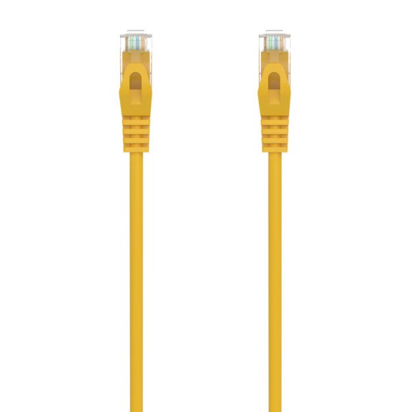CABLE RED AISENS LATIGUILLO RJ45 LSZH CAT.6A UTP AWG24 1.5M AMARILLO