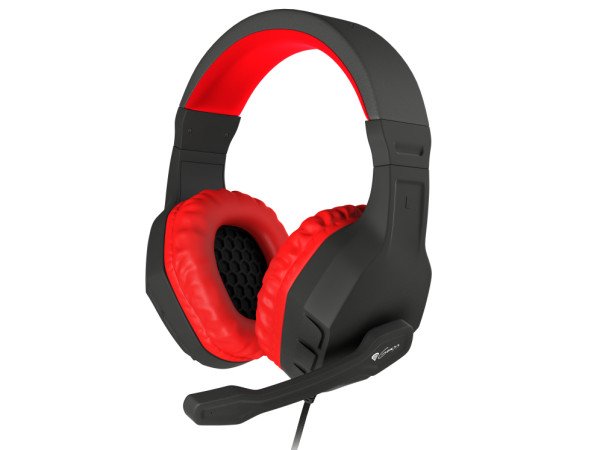 AURICULARES GAMING GENESIS ARGON 200 2.0 MINI JACK NEGRO-ROJO