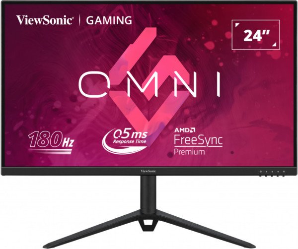 MONITOR VIEWSONIC GAMING 24" FHD IPS 180HZ AJUSTABLE FREESYNC HDR10
