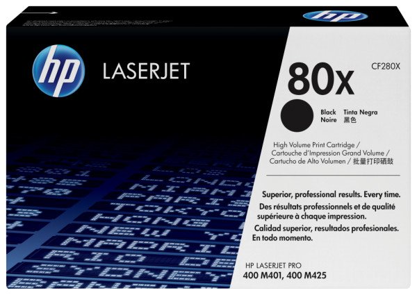TONER HP 80X NEGRO