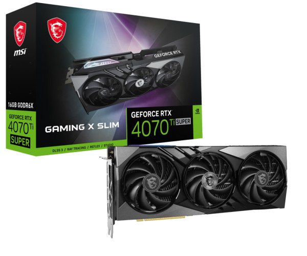 TARJETA GRAFICA MSI GEFORCE RTX 4070 Ti SUPER 16GB GAMING X SLI