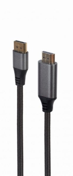 CABLE DISPLAYPORT GEMBIRD A HDMI MACHO MACHO 4K V1.2 1,8 "PREMIUM SERIES"