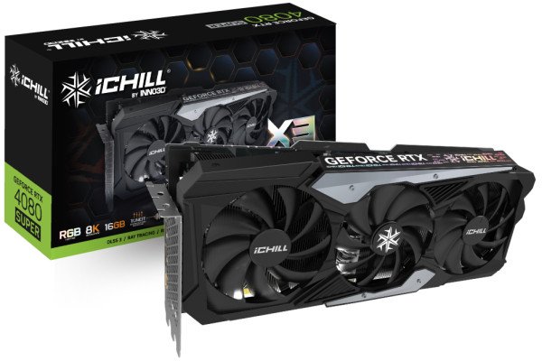 TARJETA GRAFICA INNO3D RTX 4080 SUPER ICHILL X3 16GB
