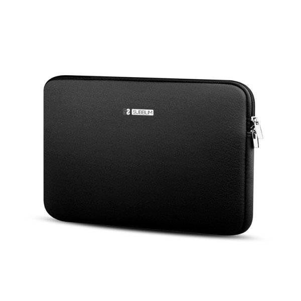 FUNDA PORTATIL SUBBLIM BUSINESS LAPTOP SLEEVE NEOPRENE 11" BLACK