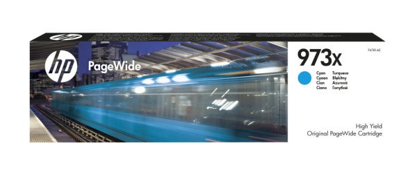 TINTA HP 973X PAGEWIDE CIAN ALTA CAPACIDAD