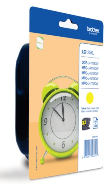 TINTA BROTHER  LC125XLYBP AMARILLO