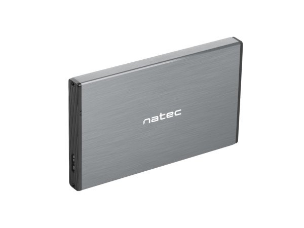 CAJA EXTERNA NATEC RHINO GO DISCO DURO 2,5" USB 3.0 SATA GRIS