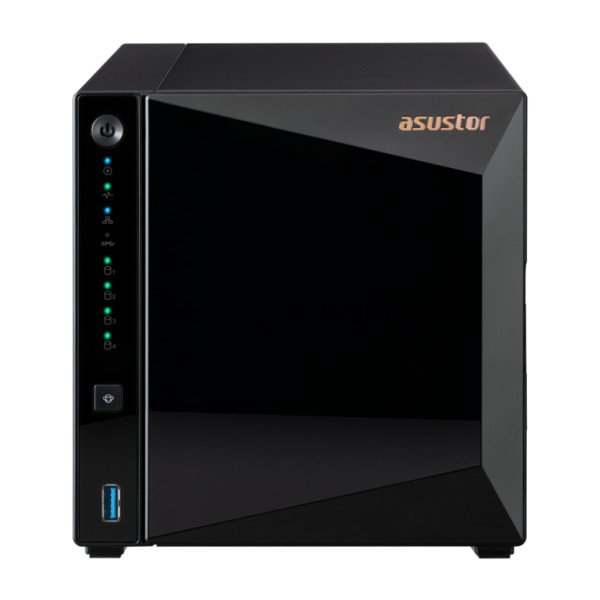 NAS ASUSTOR TOWER 4 BAY QUAD-CORE 1.4GHZ 2GB DDR4 2.5GBE X1 USB3.2