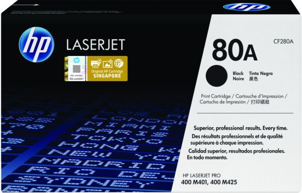 TONER HP 80A NEGRO 2700PAG