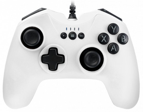 GAMEPAD NACON VIDEOJUEGOS CON CABLE GC-100 BLANCO PC