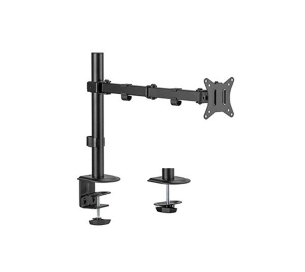 ADJUSTABLE DESK DISPLAY MOUNTING ARM ROTATE TILT SWIVEL 17â€32â€ UP TO 9 KG