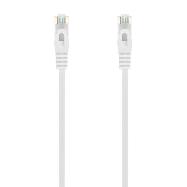 CABLE RED AISENS LATIGUILLO RJ45 LSZH CAT.6A UTP AWG24 25CM BLANCO