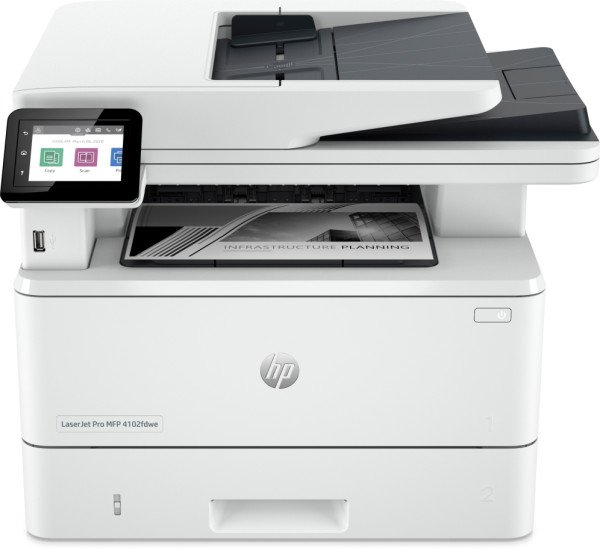 IMPRESORA HP LASERJET PRO MFP 4102FDWE MULTIFUNCION MONOCROMO