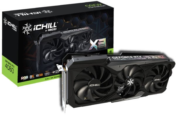 TARJETA GRAFICA INNO3D RTX 4080 ICHILL X3