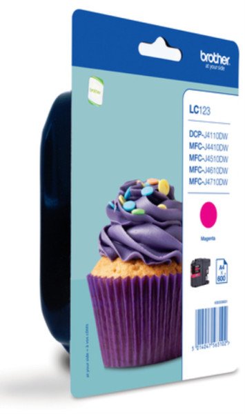 TINTA BROTHER LC123MBP MAGENTA