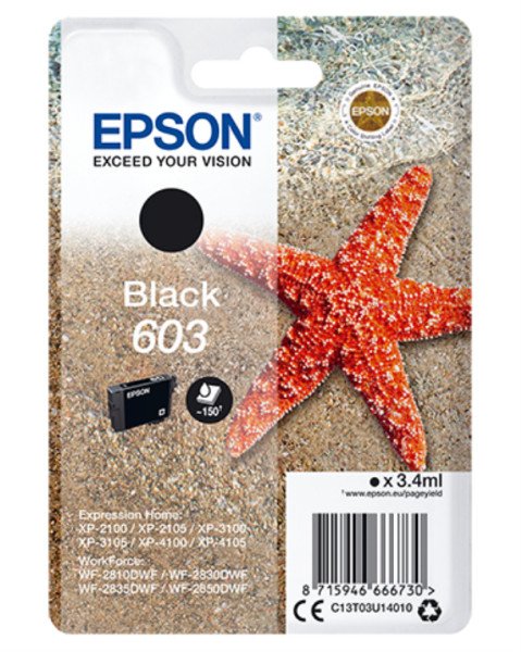 TINTA EPSON 603 NEGRO