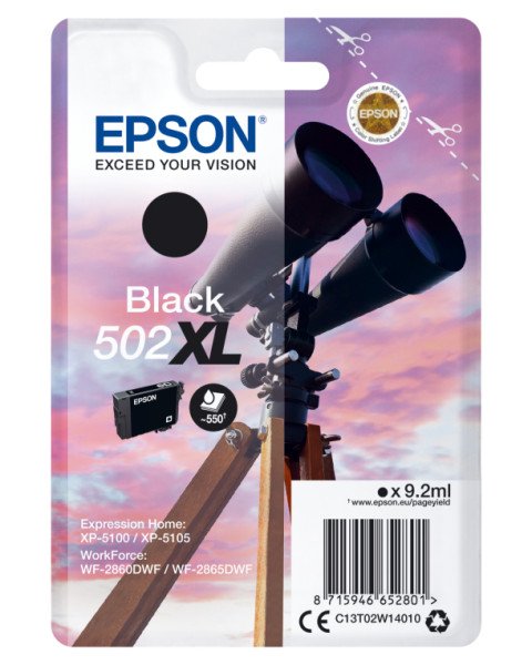 TINTA EPSON 502XL NEGRO