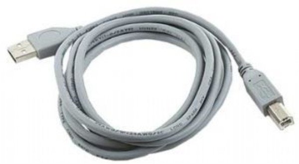CABLE IMPRESORA GEMBIRD USB 2.0 B 1,8M GRIS