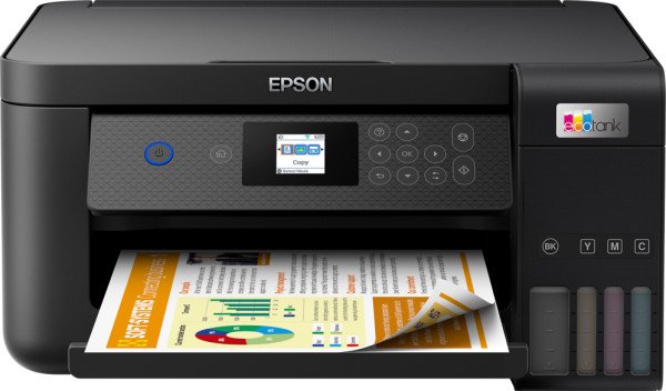 IMPRESORA EPSON ECOTANK ET-2850 MULTIFUNCION INYECCION COLOR A4 WIFI DUPLEX