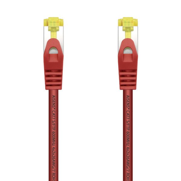 CABLE RED AISENS LATIGUILLO RJ45 LSZH CAT.7 SFTP PIMF 2.0M ROJO