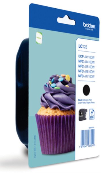 TINTA BROTHER LC123BKBP NEGRO