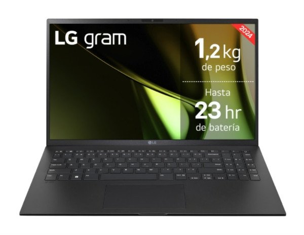 PORTATIL LG GRAM i7-155H/16GB/512GB/15.6" WQXGA/FREEDOS
