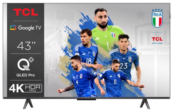 TV TCL 43" 43C655 UHD QLED GOOGLETV GAME MASTER